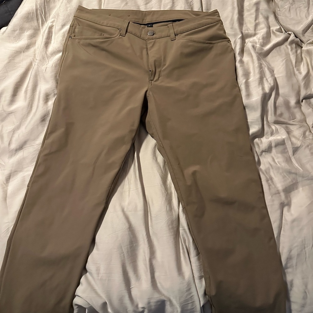 lululemon Men’s Slim ABC Pant - Artifact (Tan)